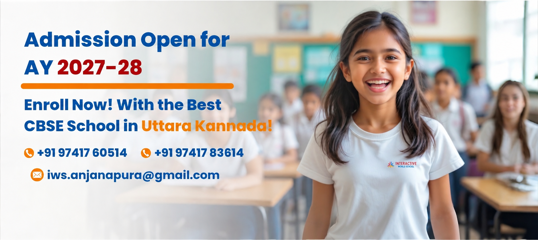 Admission Open AY 2027-28 - Anjanapura